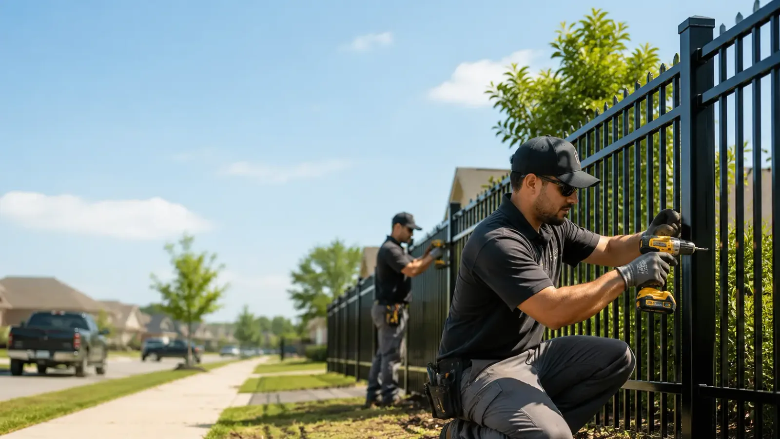 Metal Fence Installation in Bedford, IN